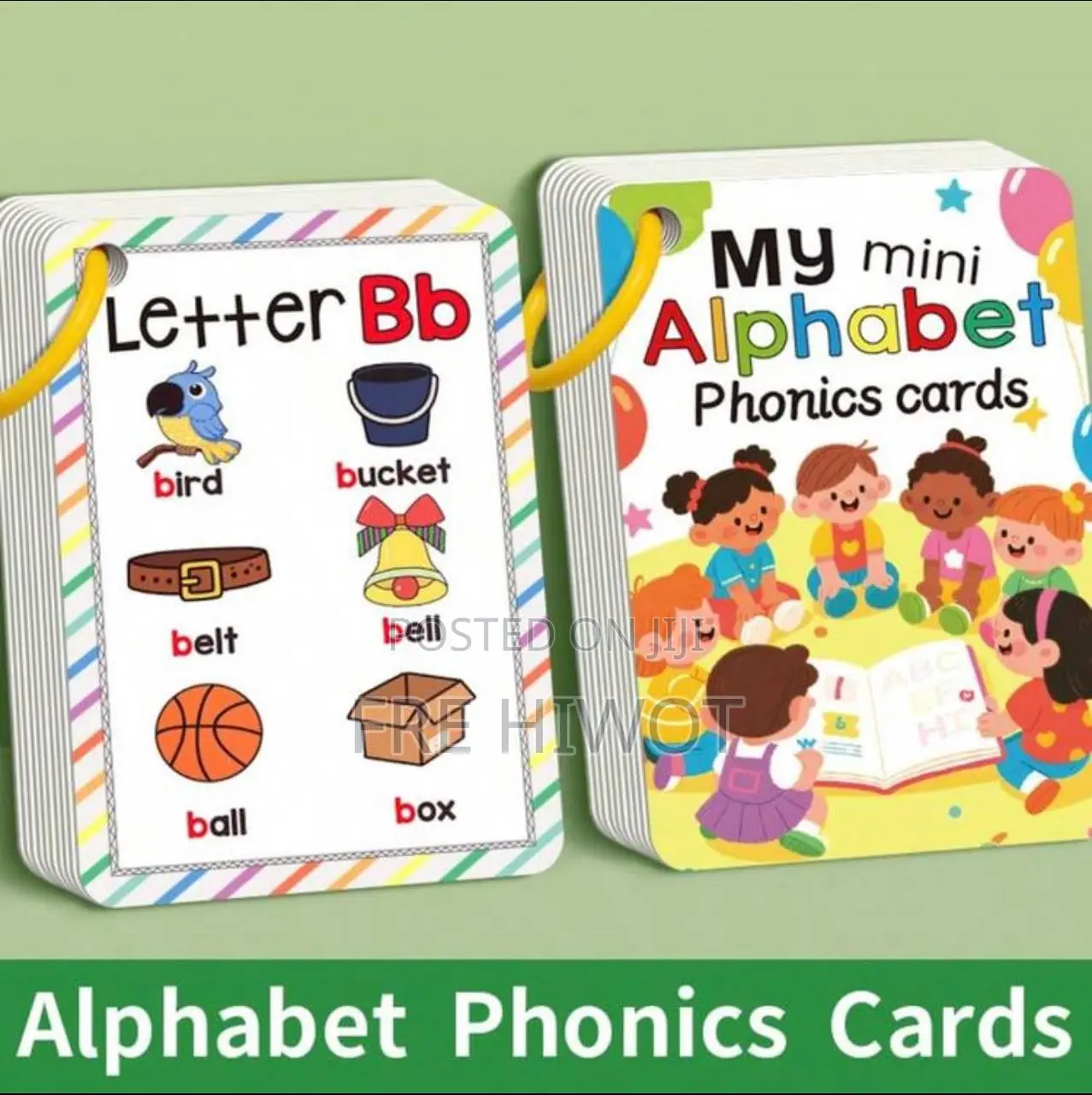 Learning English Vocabulary Cards, Educational Gift