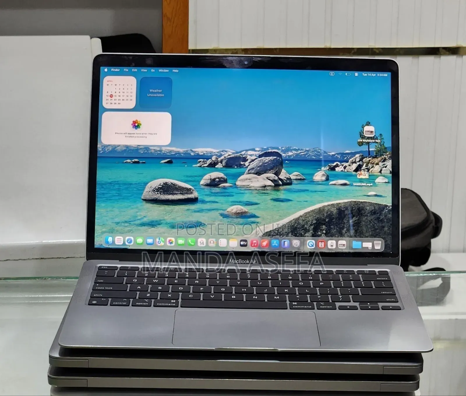 New Laptop Apple MacBook Air 2020 M1 8GB Apple M1 SSD 256GB