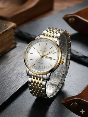 Poedagar Featuring a Two-Tone Silver and Gold Stainless