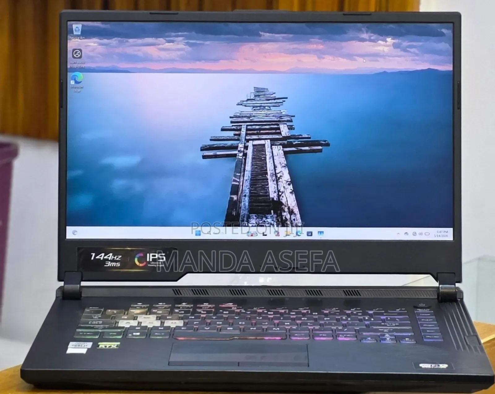 New Laptop Asus ROG Strix G15 16GB Intel Core i7 SSD 512GB