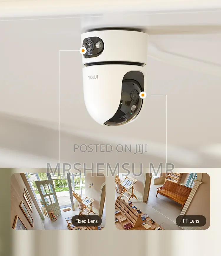 Imou Ranger Dual 10mp – ባለ ሁለት ሌንስ ዘመናዊ የቤት ውስጥ ጥበቃ ካሜራ