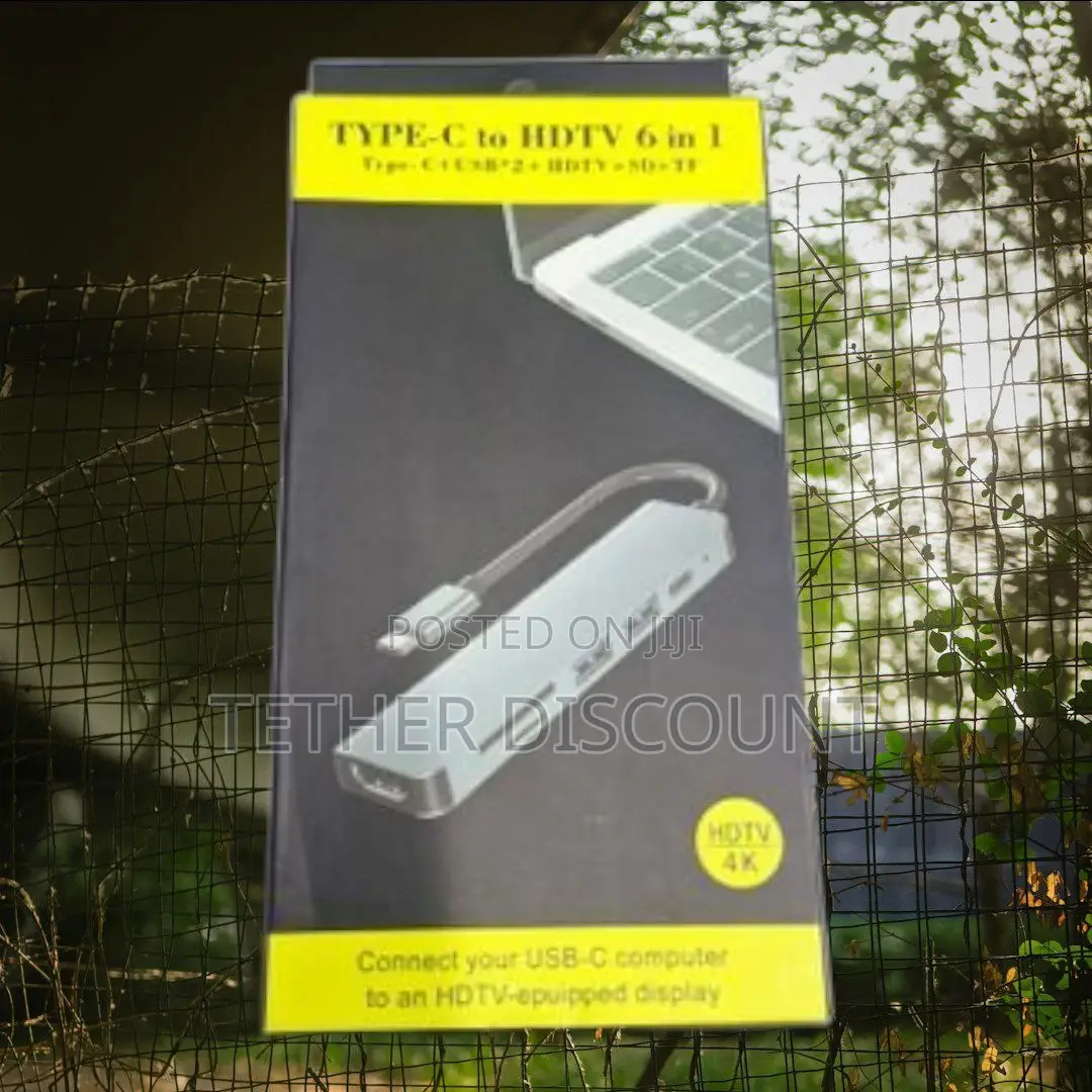 Type-Cto HDTV 6in1 Adapter