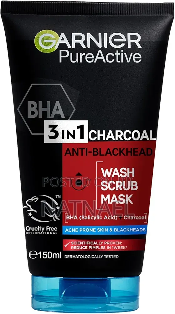Garnier Pureactive 3-in-1 Charcoal
