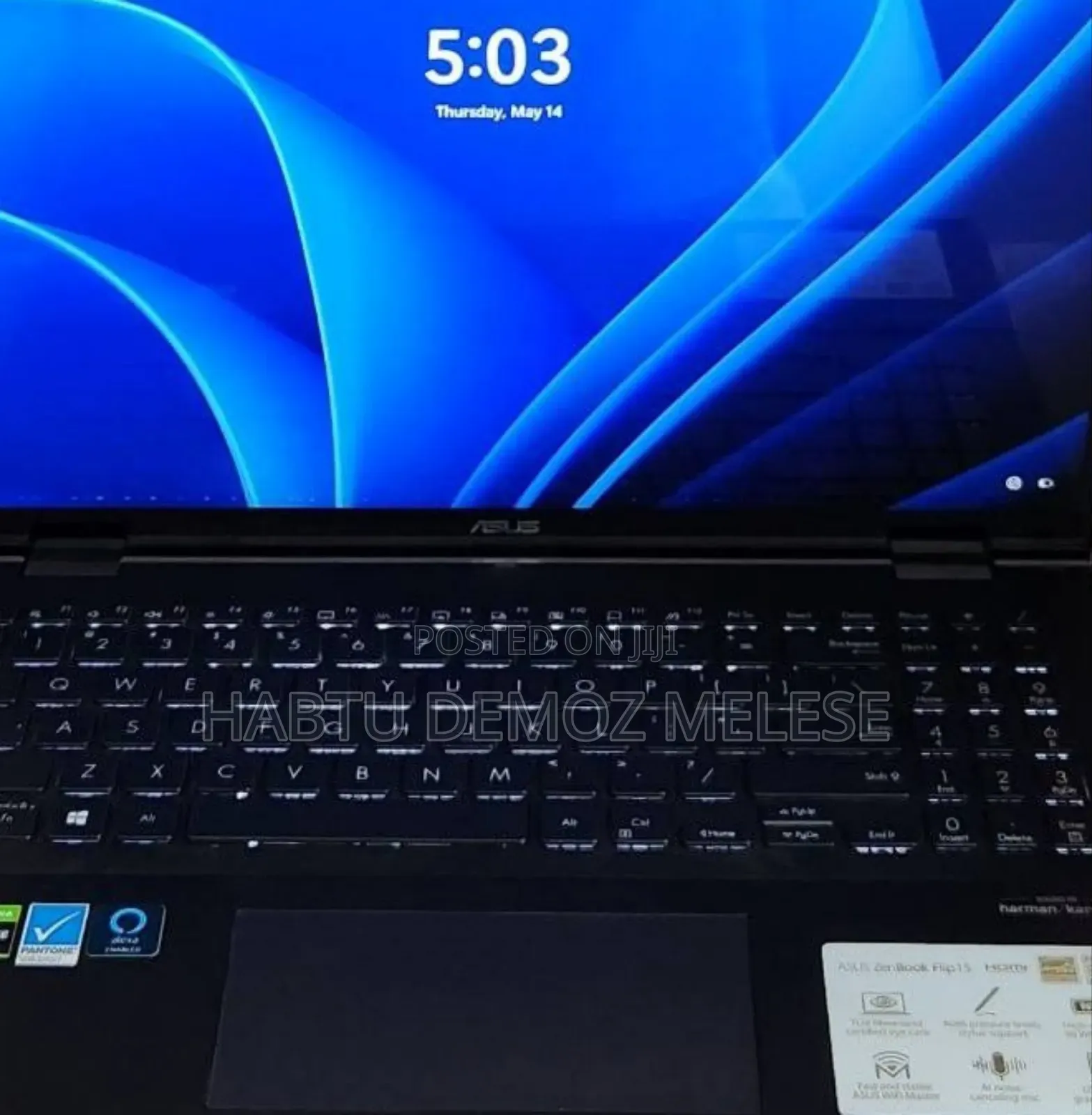 New Laptop Asus ZenBook Pro 15 UX535L 16GB Intel Core i7 SSD 512GB