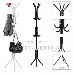 Standing Coat, Jacket, Tie, and Hat Hanger