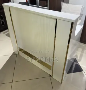 White Reception Table