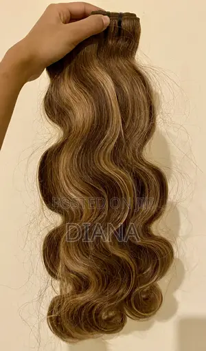 22-Inch Highlighted Body Wave Human Hair (3 Bundles)
