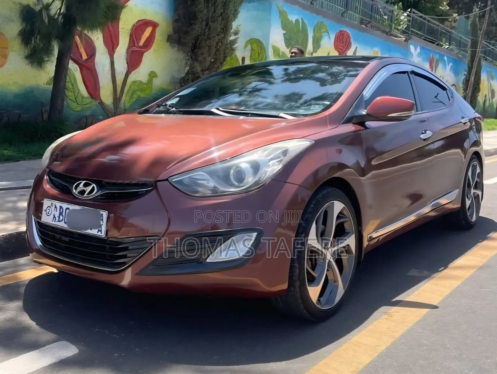 Hyundai Avante 2013 Red