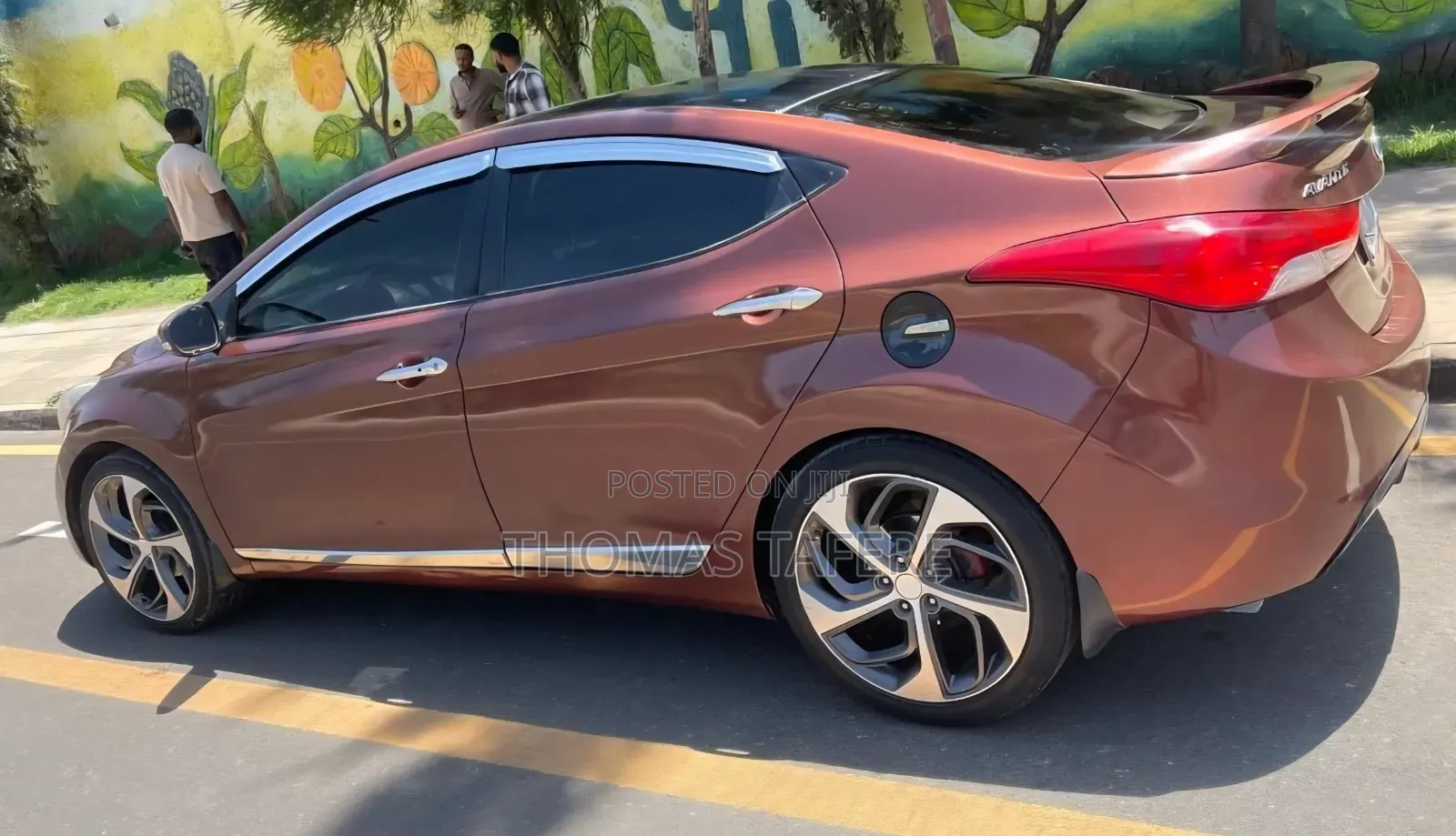 Hyundai Avante 2013 Red