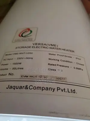 Water Tanker and Heatr