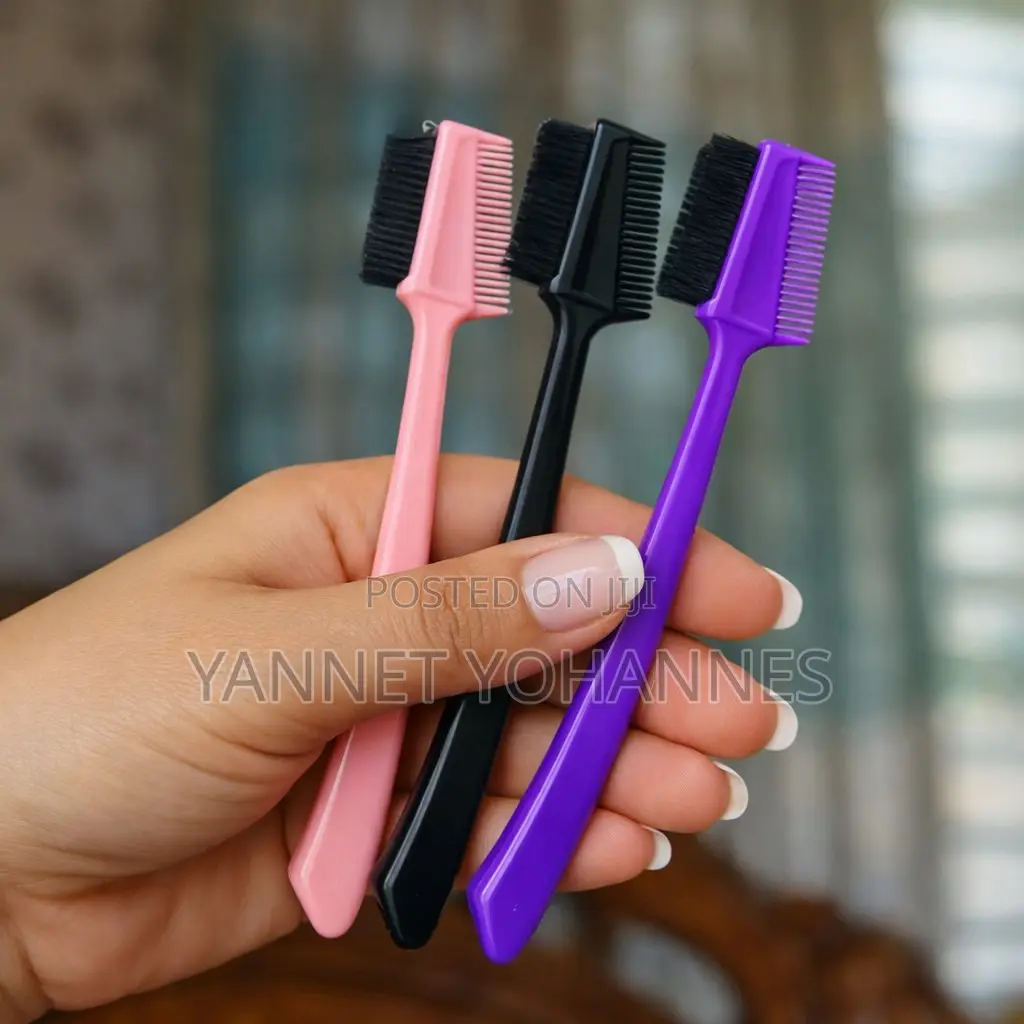 Edge Brush Comb Set For Baby Hair And Eyebrow Styling