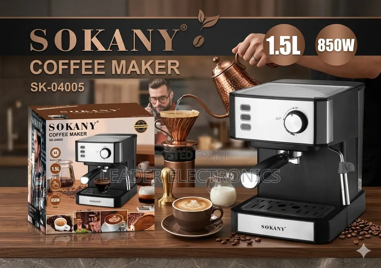 Sokany Coffee Maker 20 Bar – Espresso Machine