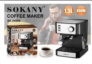 Sokany Coffee Maker Capacity 1.5 Liter