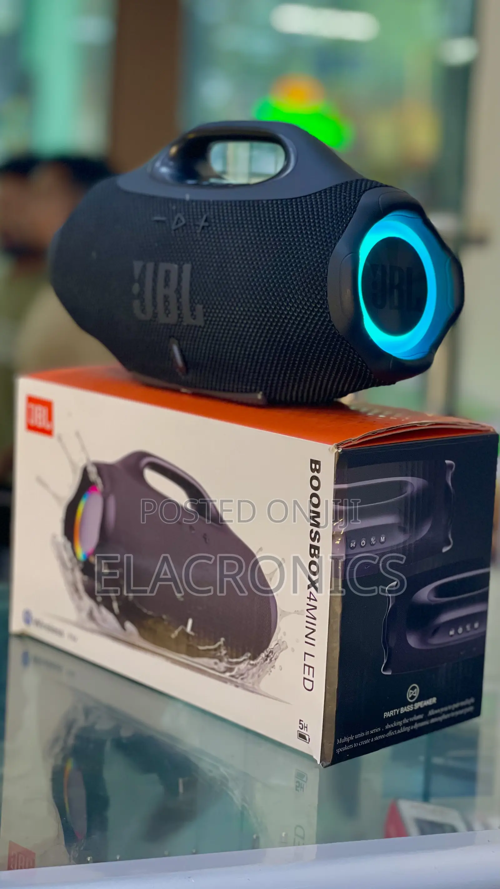 JBL Boomsbox 4 Mini Led Speaker 5h Battery