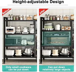 4 Layer Metal Storage Shelf
