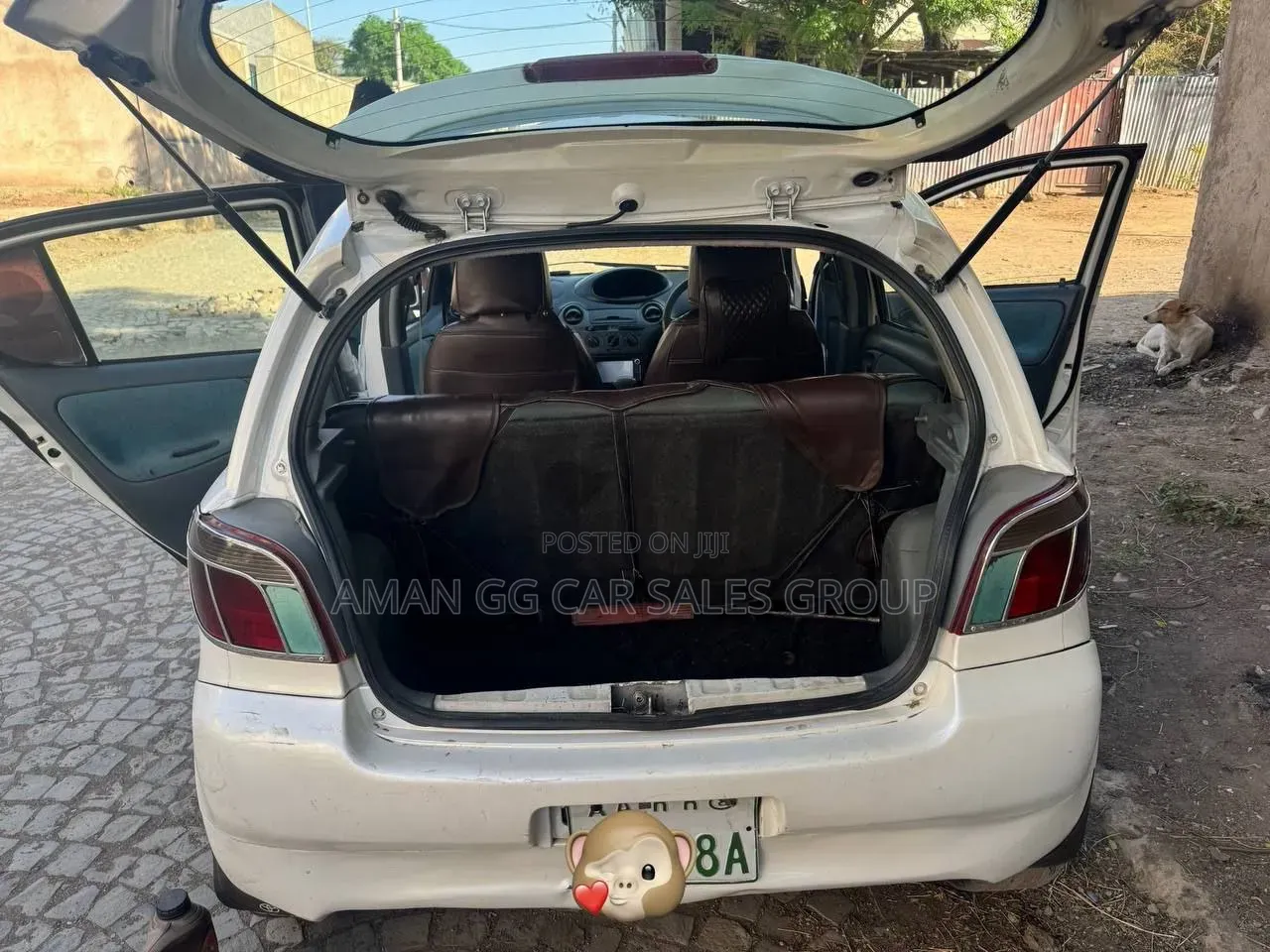 Toyota Vitz 2001 White