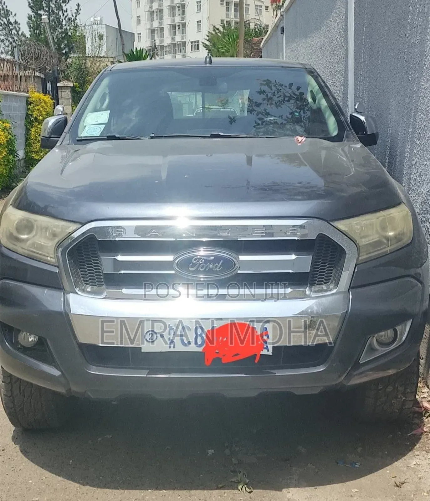 Ford Ranger Wildtrak 2016 Gray