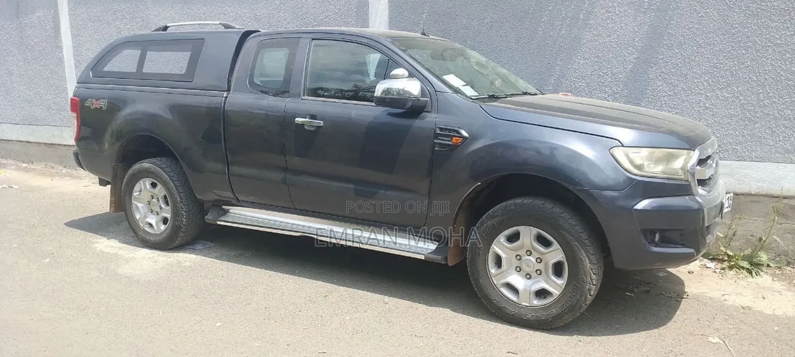 Ford Ranger Wildtrak 2016 Gray