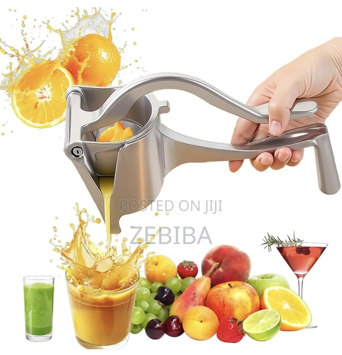 This Is A Manual Hand Press Fruit Juicer,