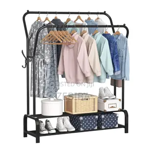 Welhome Heavy Duty Double Rail Garment Rack
