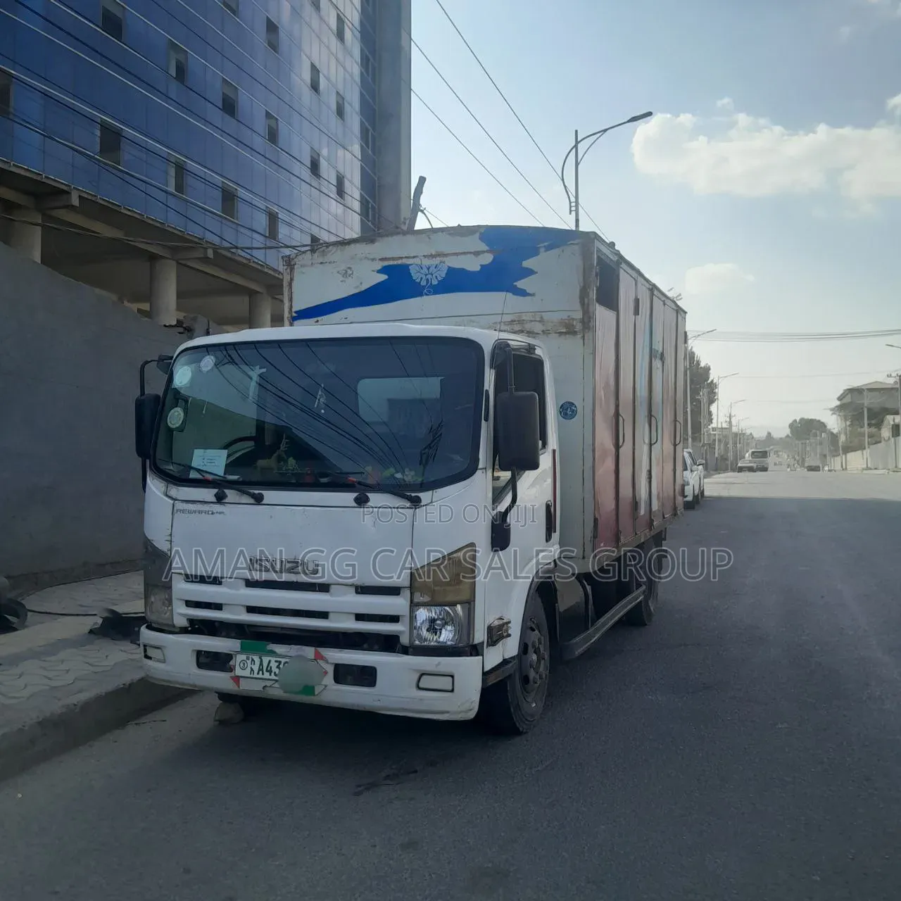 Isuzu. Be Container 2016 Whtie