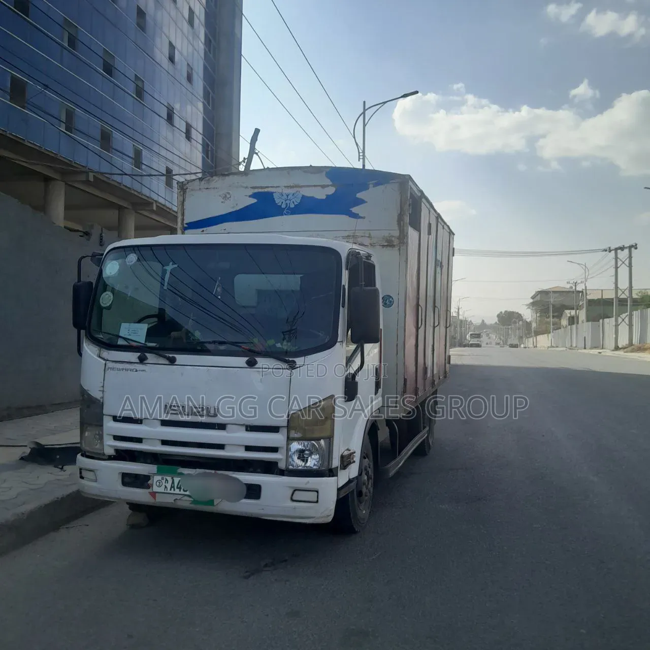 Isuzu. Be Container 2016 Whtie