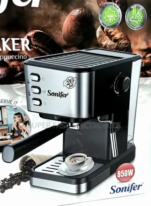 Sonifer Espresso Coffee Maker 20bar a Compact Semi