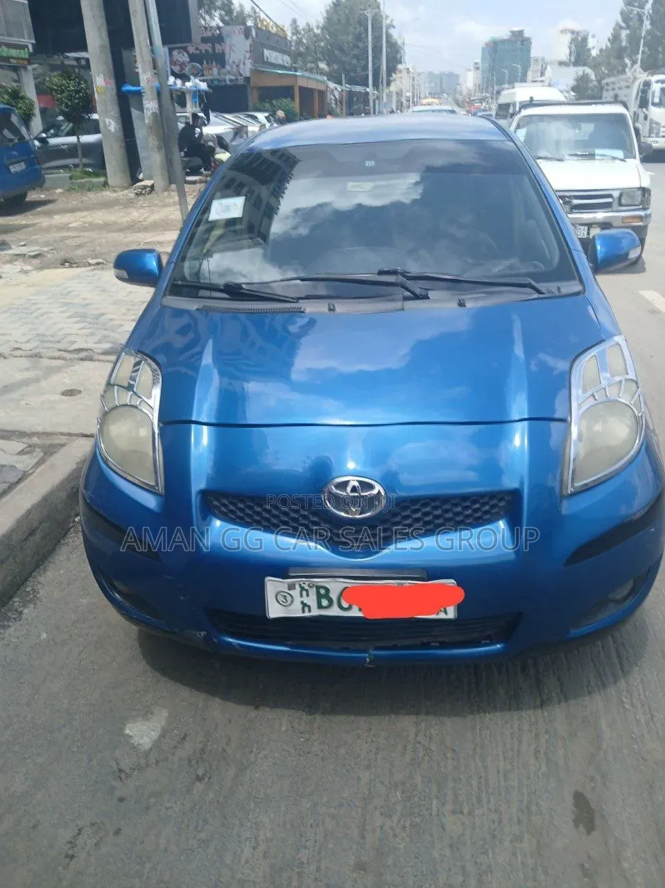 Toyota Yaris 2010 Blue