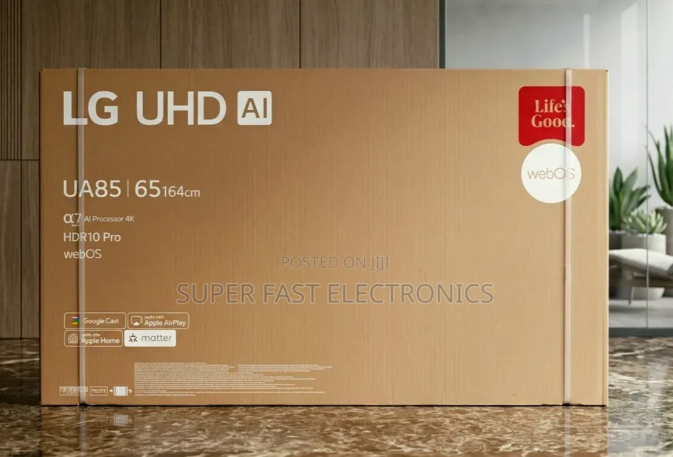 Lg 65 Inch Tv Uhd Ai Smart Tv 65" Uhd Webos Smart Tv (Ua85 Series)