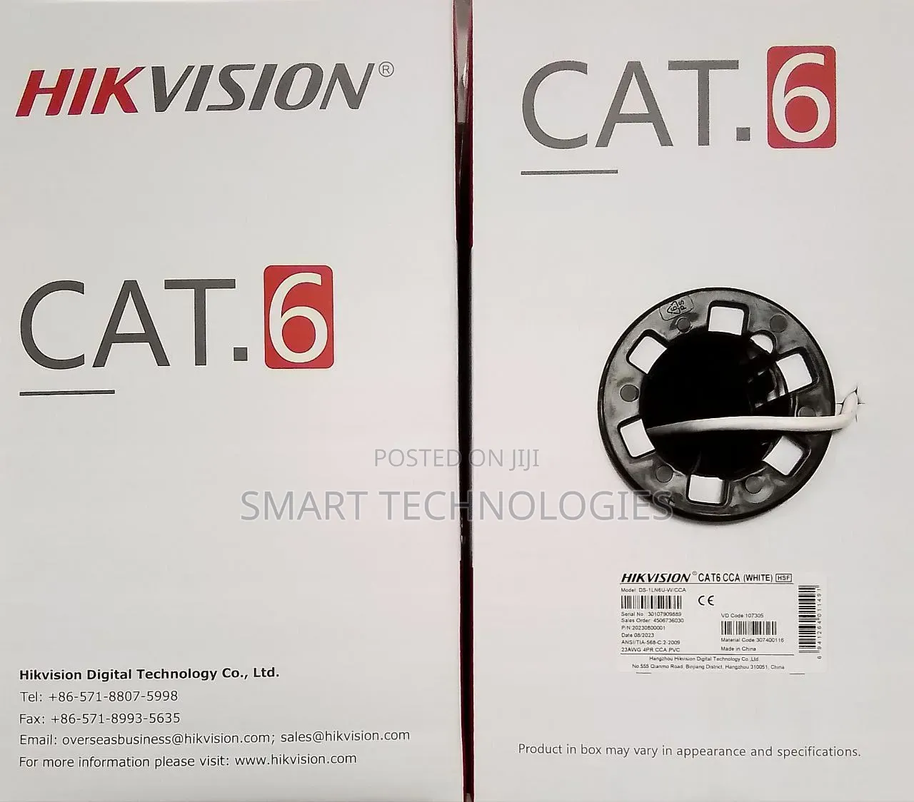 Hikvison Cat6 Cable