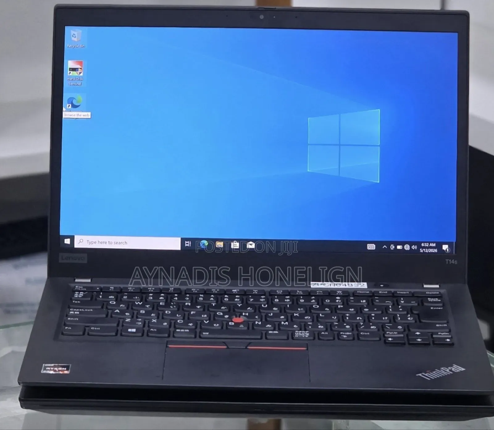 New Laptop Lenovo ThinkPad T14 G1 16GB AMD Ryzen 5 SSD 512GB