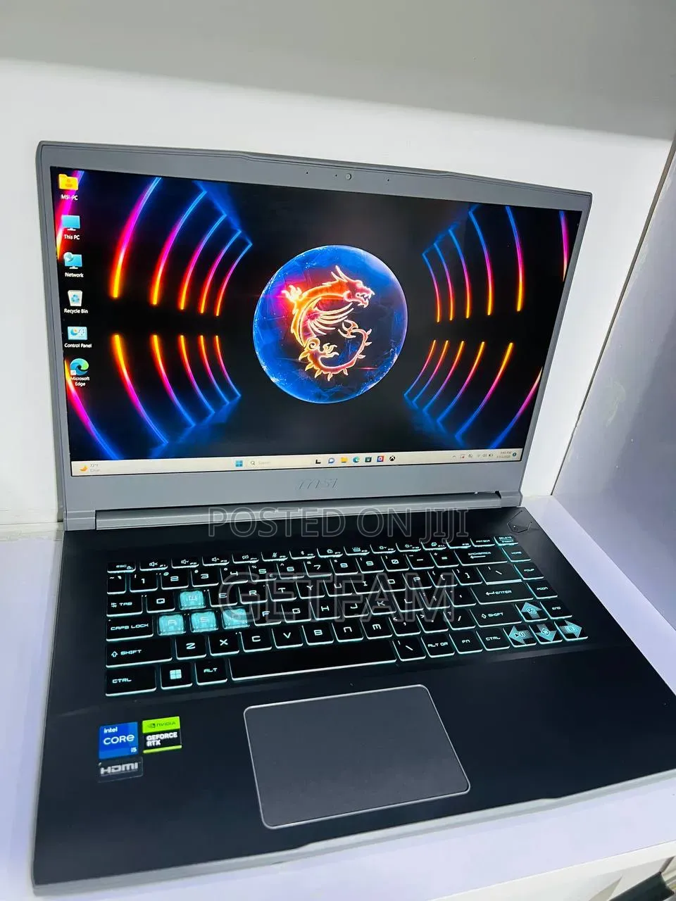 New Laptop MSI GF63 16GB Intel Core i5 SSD 512GB