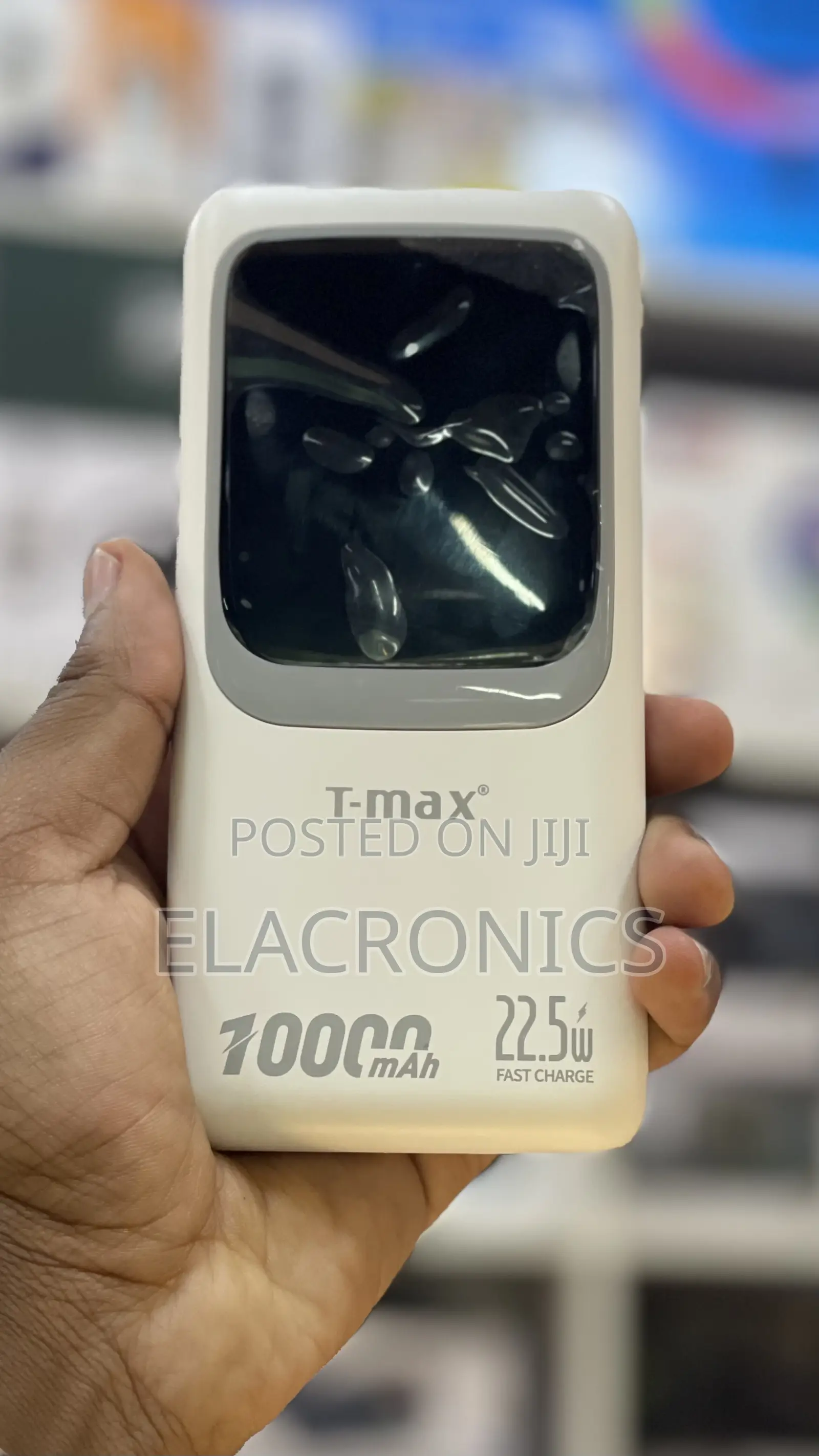 T-Max 10,000mah Fast Power Bank | Built-in Cables!
