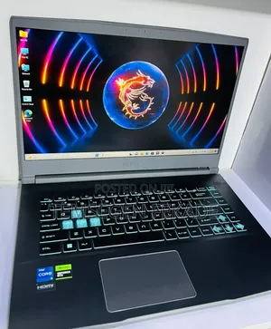 New Laptop MSI GF75 Thin 16GB Intel Core i5 SSD 512GB