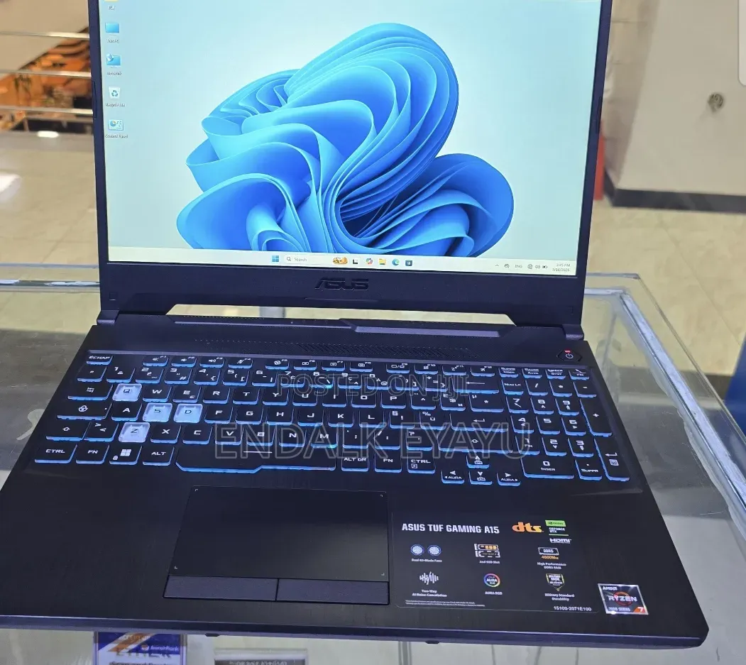New Laptop Asus TUF Gaming A15 16GB AMD Ryzen 7 SSD 512GB