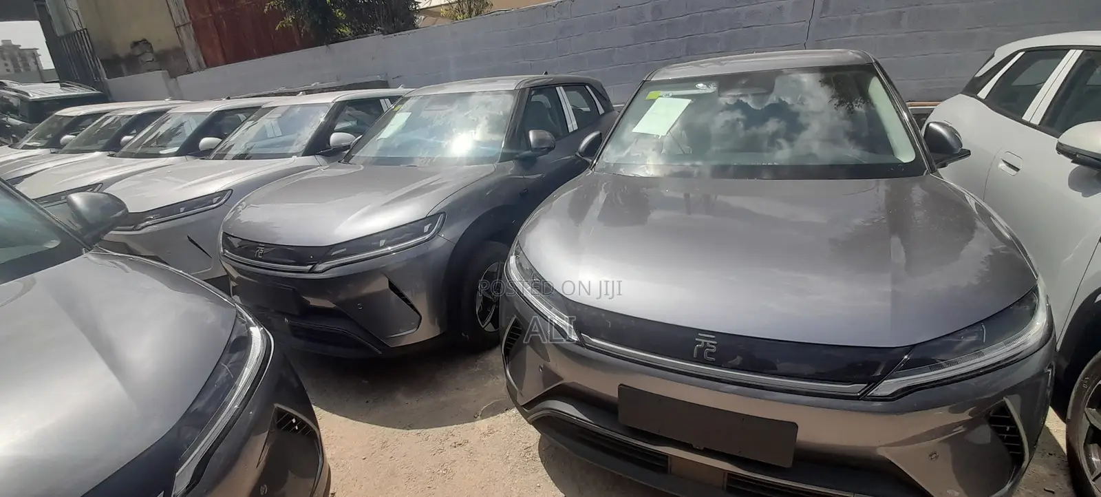 New BYD Yuan Up 2025 Gray