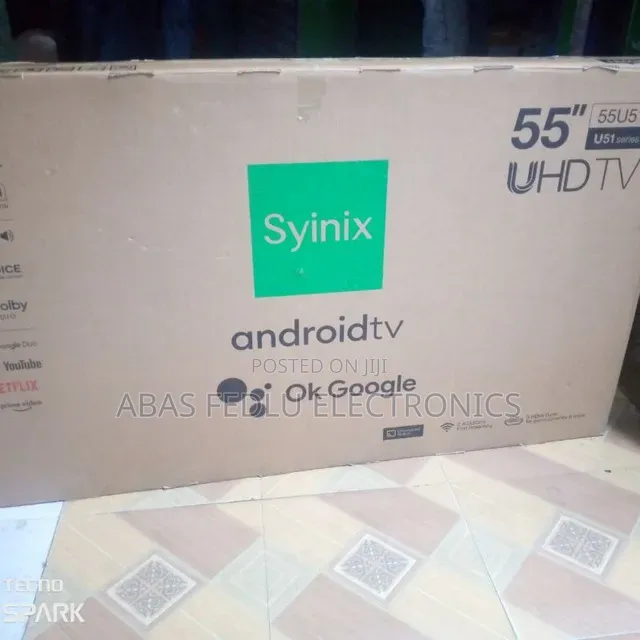 Syinix Google Andirod Tv 55 Inche
