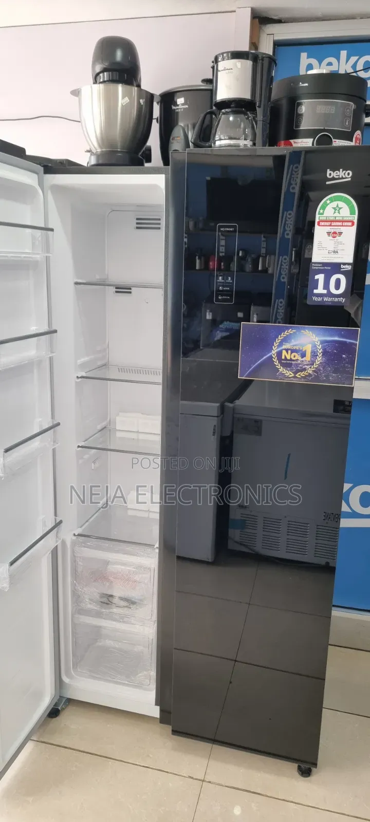 Beko Refrigerator 510.Lit Side by Side Deliver