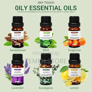 Pure Essential Oil Set for Humidifier - 6 አይነት ልዩ ጥሩ መዓዛዎች