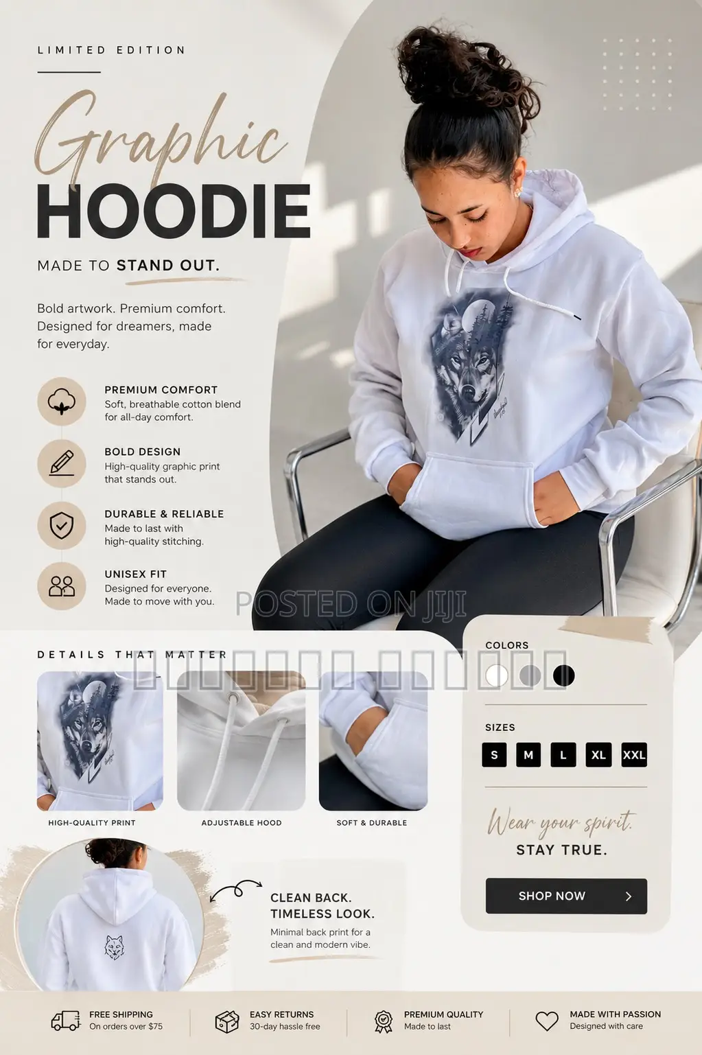 Oversized Hoodie Drip 🔥 | Trendy Unisex Wear