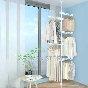 Telescopic Clothes Rack -የቤትዎን ጥግ ወደ ዘመናዊ ቁምሳጥን የሚቀይር!