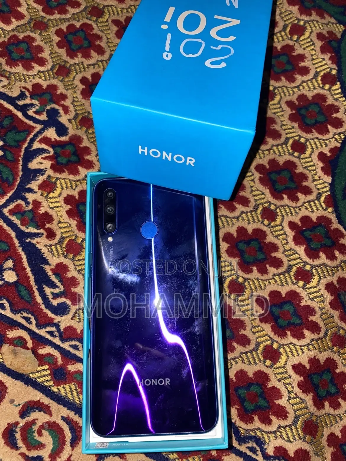 New Honor 20i 256 GB Purple