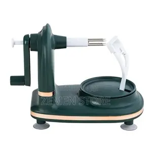 Rotary Fruit Peeler - በእጅ የሚሽከረከር ዘመናዊ የፍራፍሬ መላጫ ማሽን