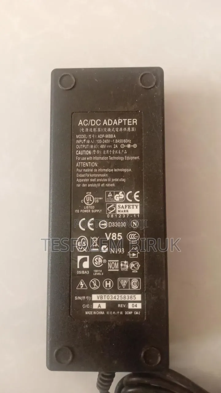 48v Ac/Dc Adapter