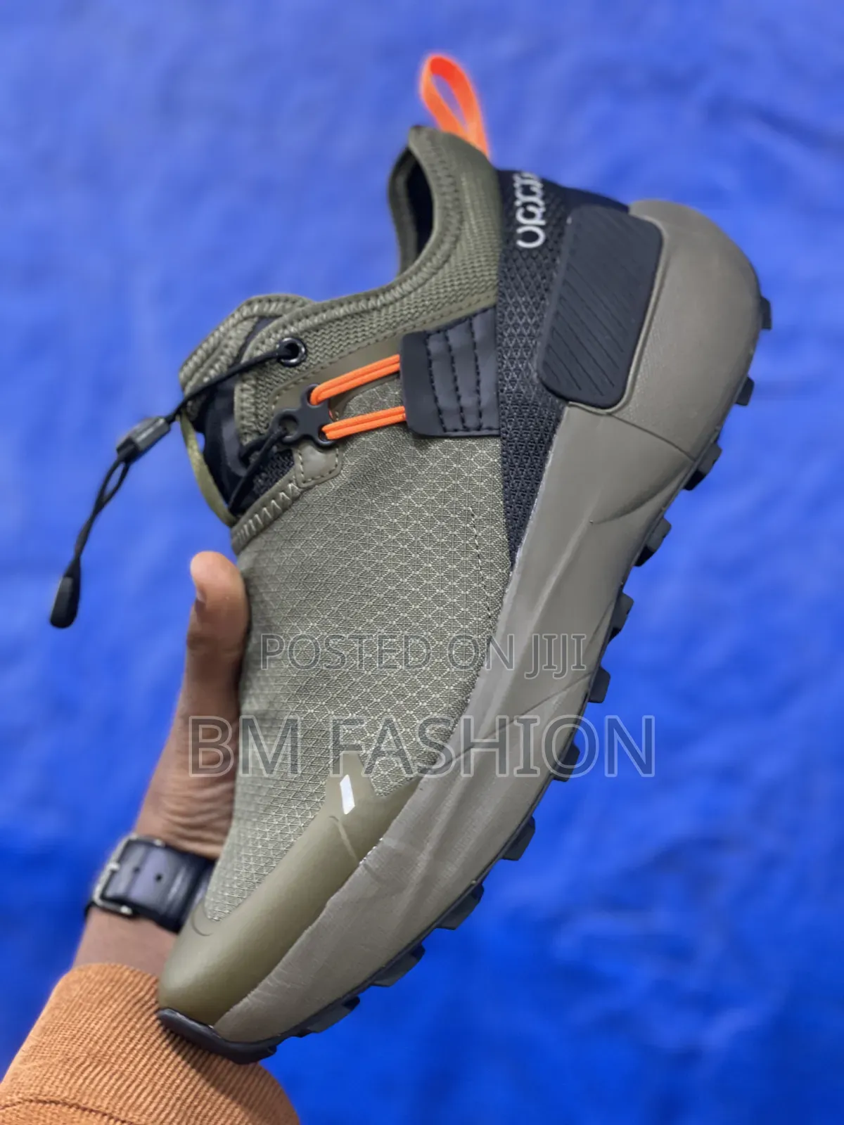 Olive Orange: Urban Utility Sneakers