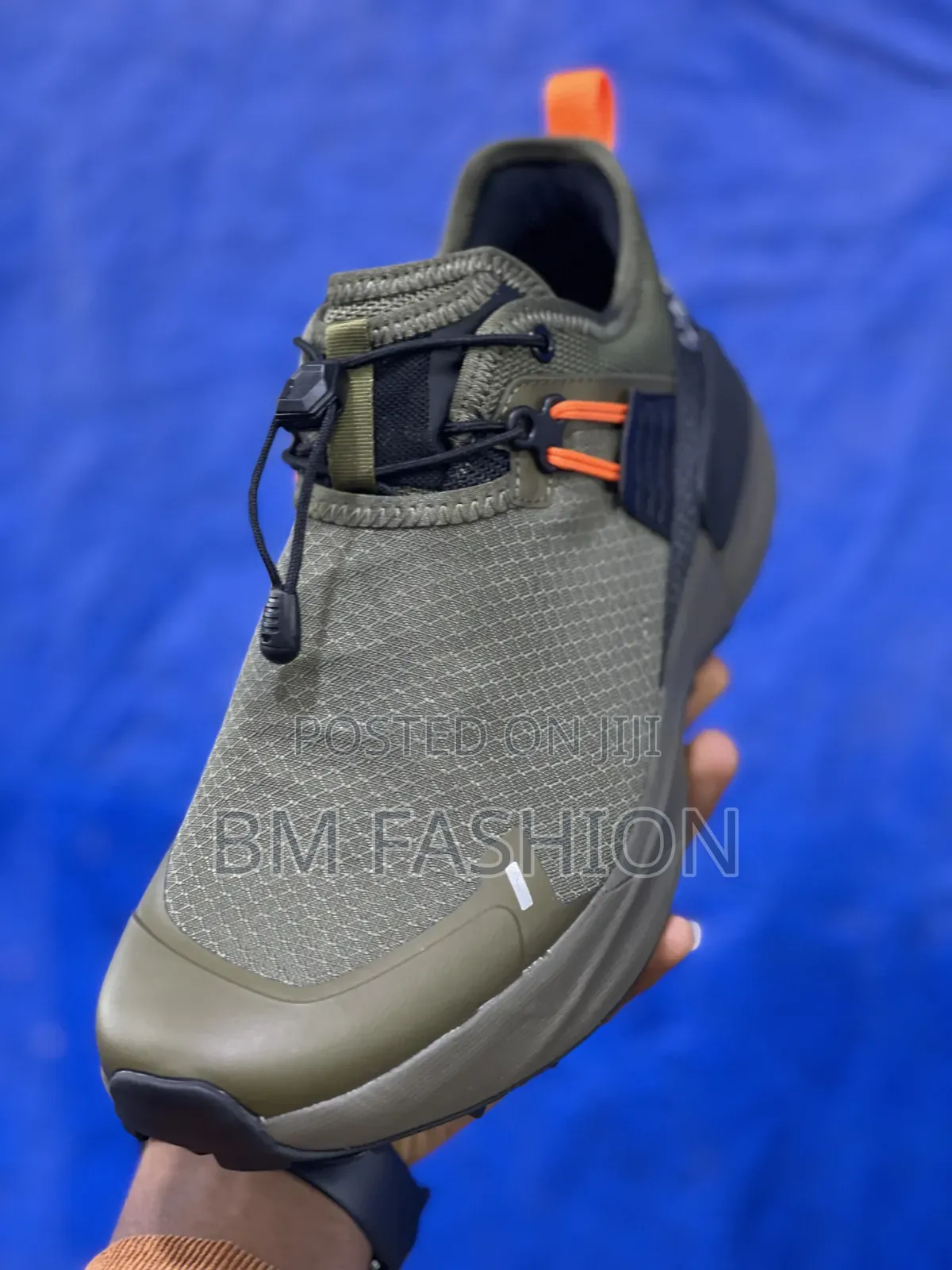 Olive Orange: Urban Utility Sneakers