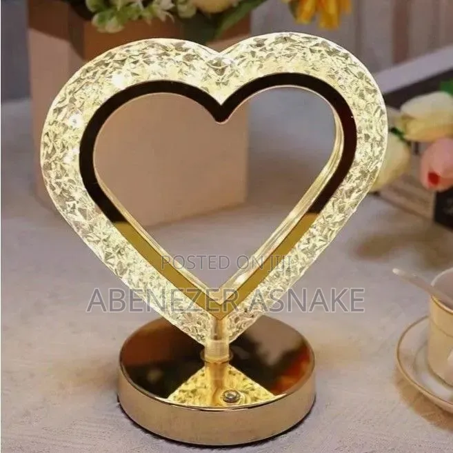 Led Crystal Table Lamp