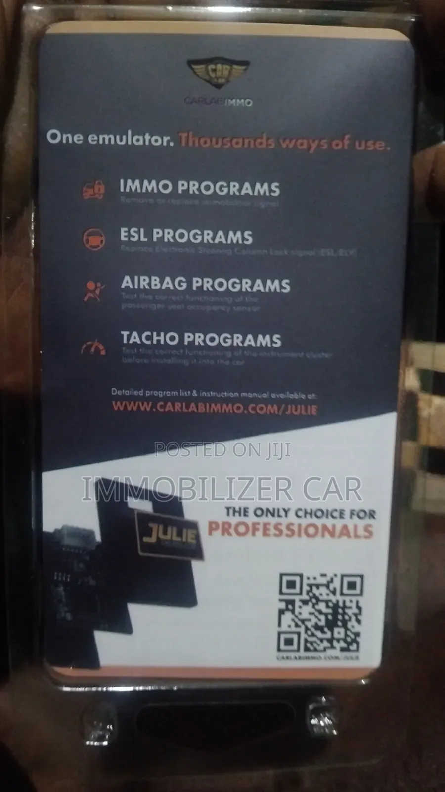 Julie Universal Car Emulator (Version V96),