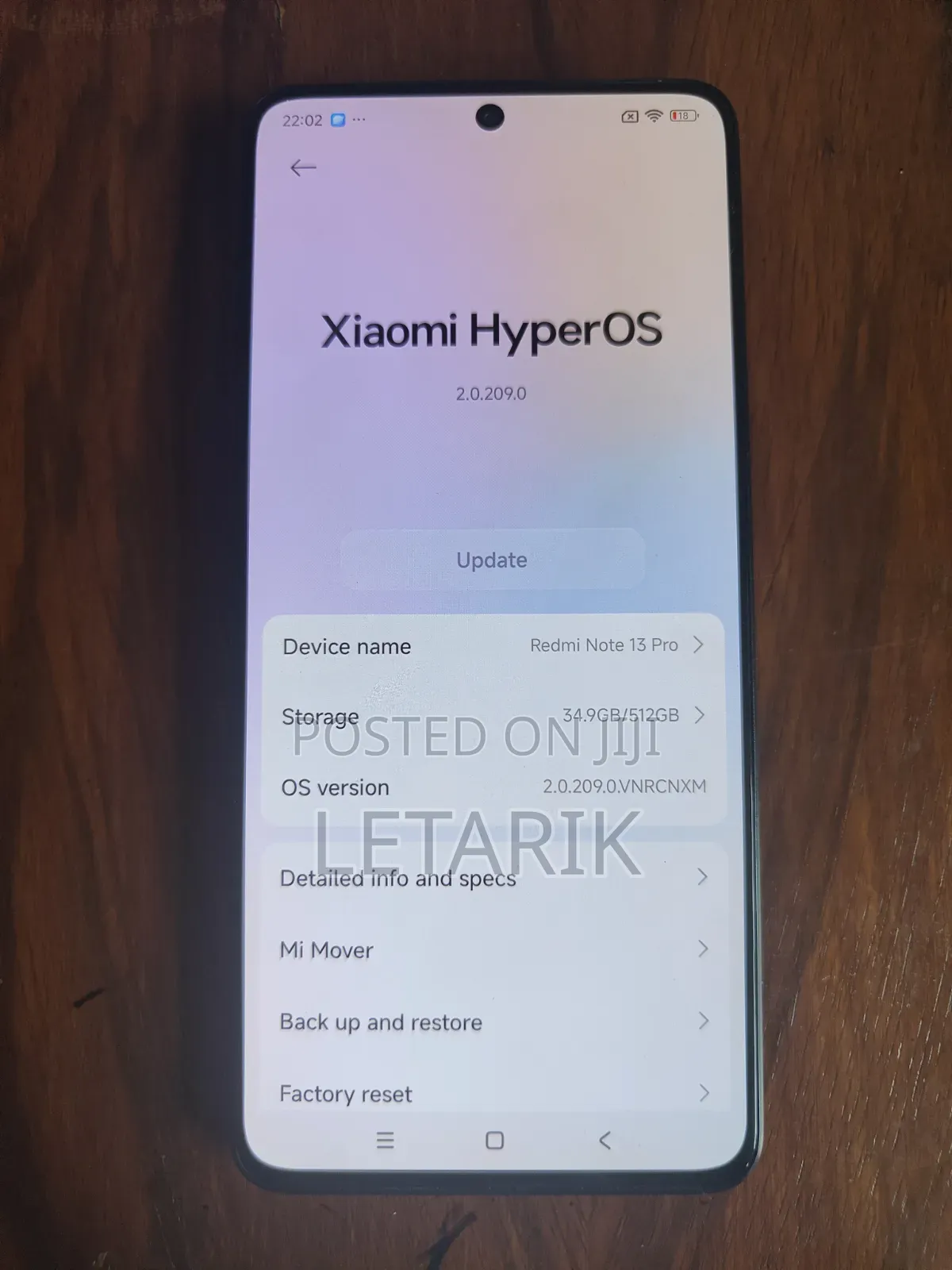 Xiaomi Redmi Note 13 Pro 5G 512 GB Black