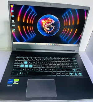 New Laptop MSI MSI Sword 15 16GB Intel Core i5 SSD 512GB